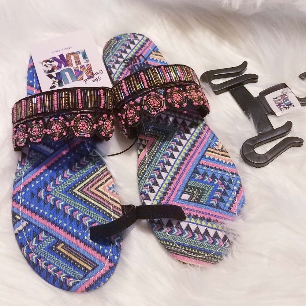 Muk Luks Farrah Sandals Boho Summer Sandals